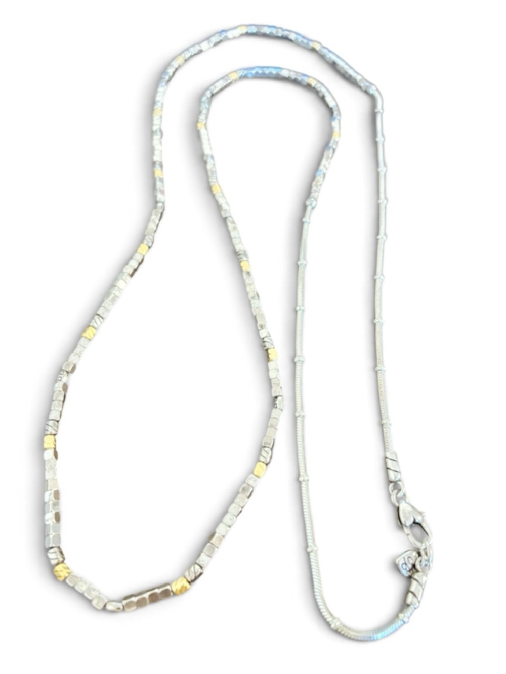 Brighton Silver & Gold Long Necklace